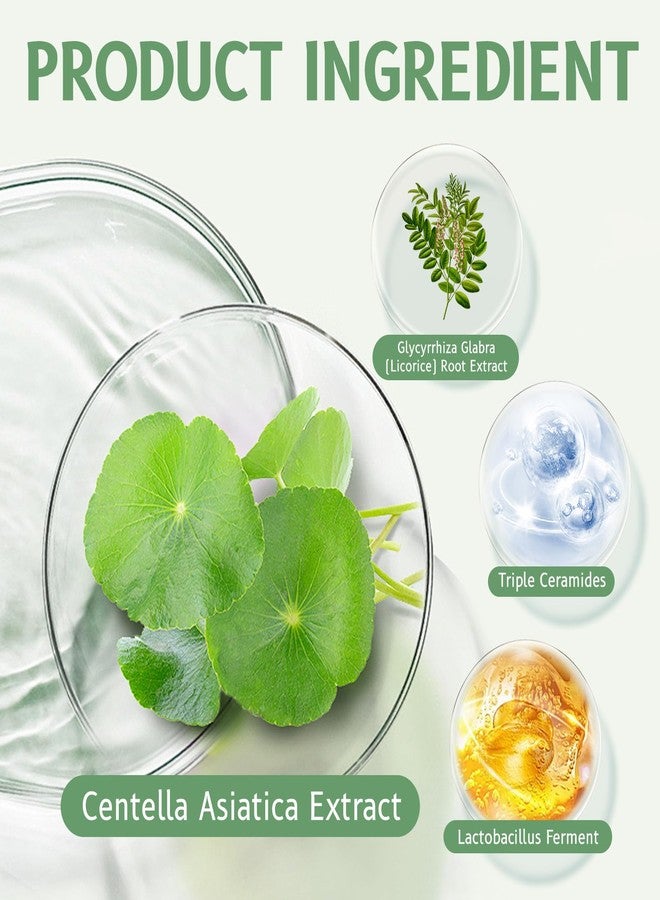 GROEI Centella Asiatica Intensive Hydration Cream, 85% Natural Ingredients, Long-Lasting Moisturizer for Sensitive Skin, 50g - Image 4